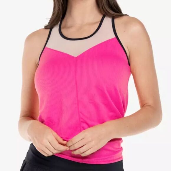 NWT Lucky in Love Santa Fe Glow Fly High Tie Back Tank - size XS - Picture 1 of 5